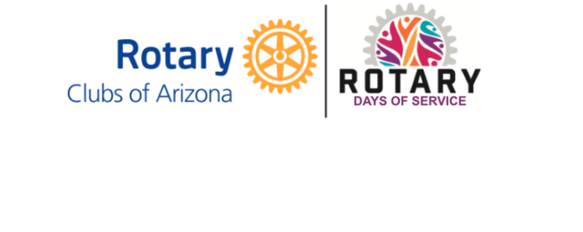 Clubs of Arizona Rotary Days of Service Banner