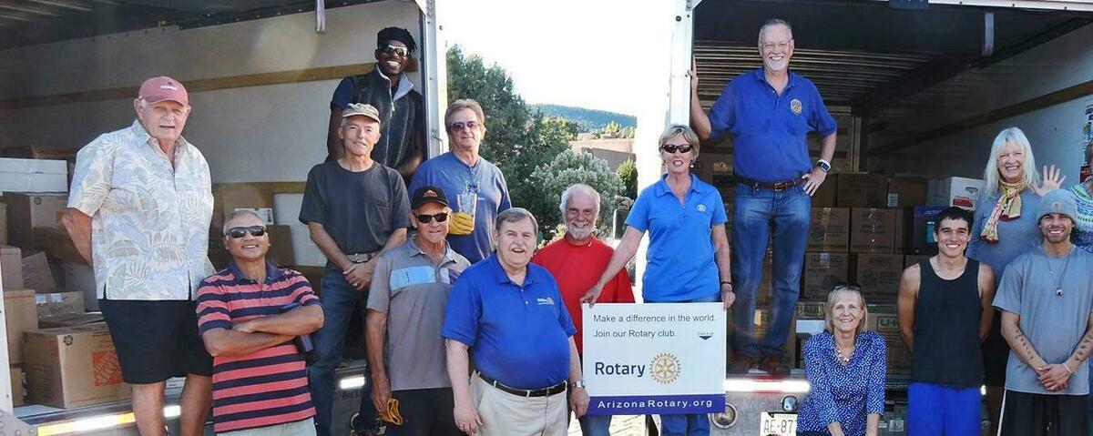 Rotary Club Of Sedona Charitable Fund Banner