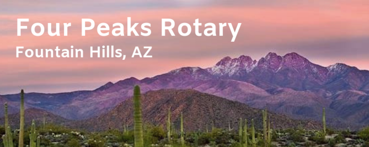 Rotary Club of Four Peaks Banner