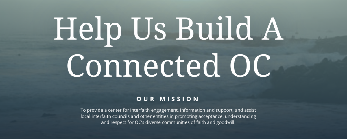 Orange County Interfaith Network Banner