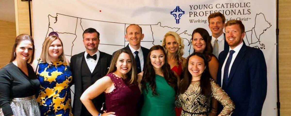 Young Catholic Professionals Orange County Banner